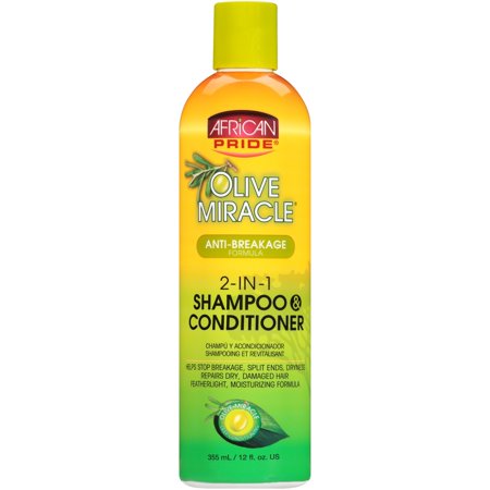 African Pride Olive Miracle Shampoo Conditioner 2 in 1