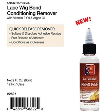 Salon Pro Lace Wig Bond Remover with Vitamins, 2 Oz.