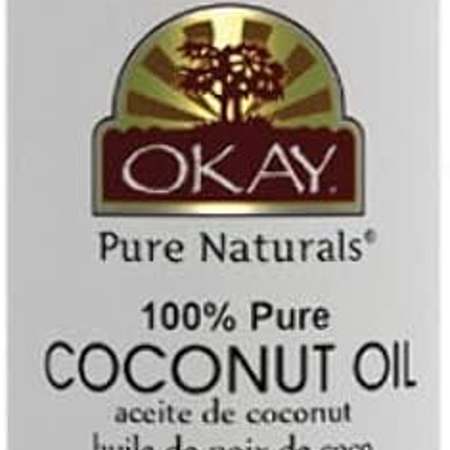 Okay Coconut Oil for Hair and Skin, 177 mL