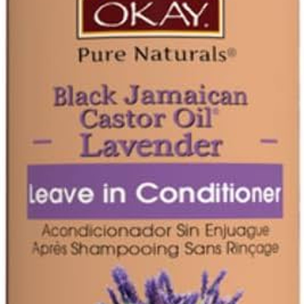 Okay Pure Naturals Leave-in Conditioning Lavender, Pack of 12