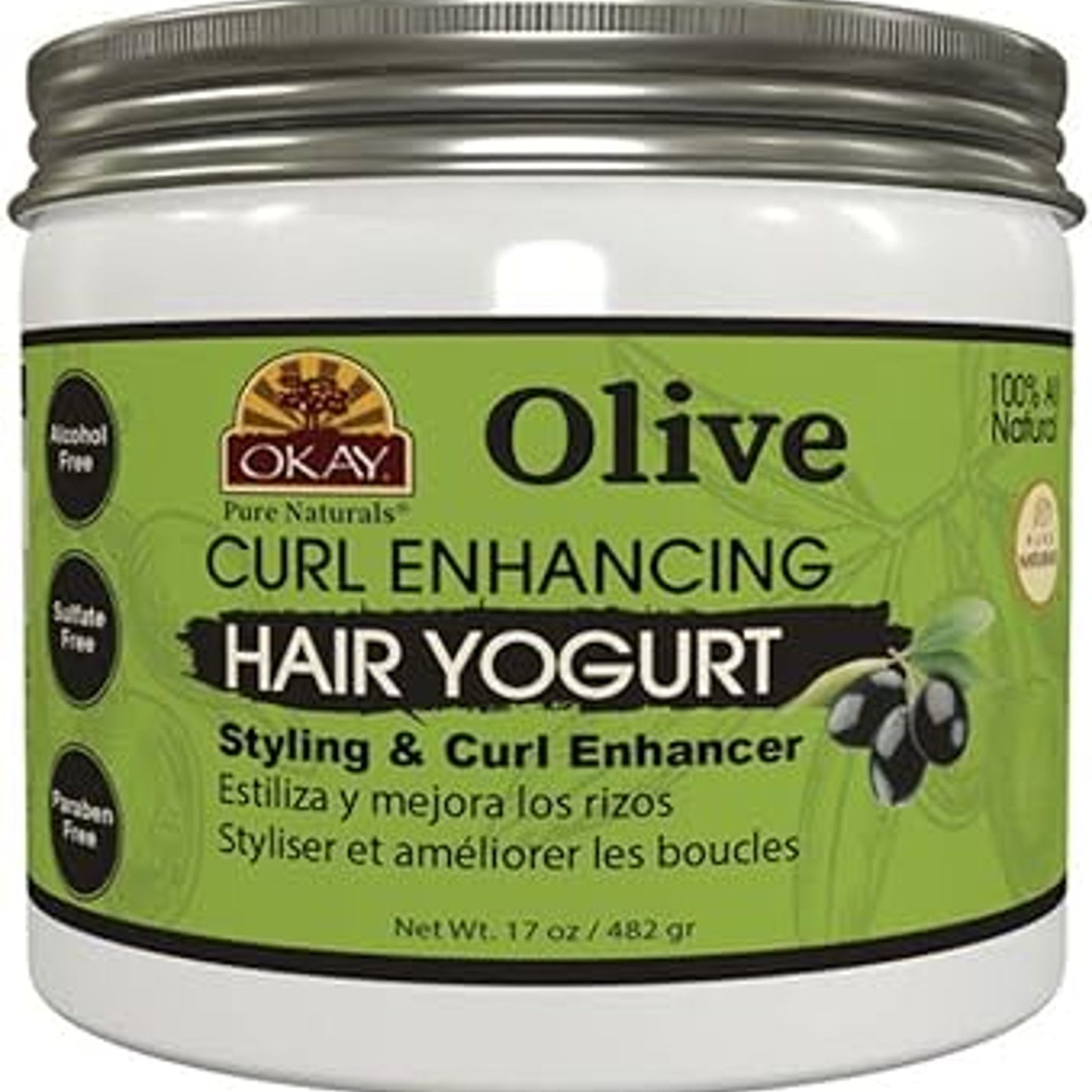 Okay Pure Natural Rosemary Hair Masque 15Oz