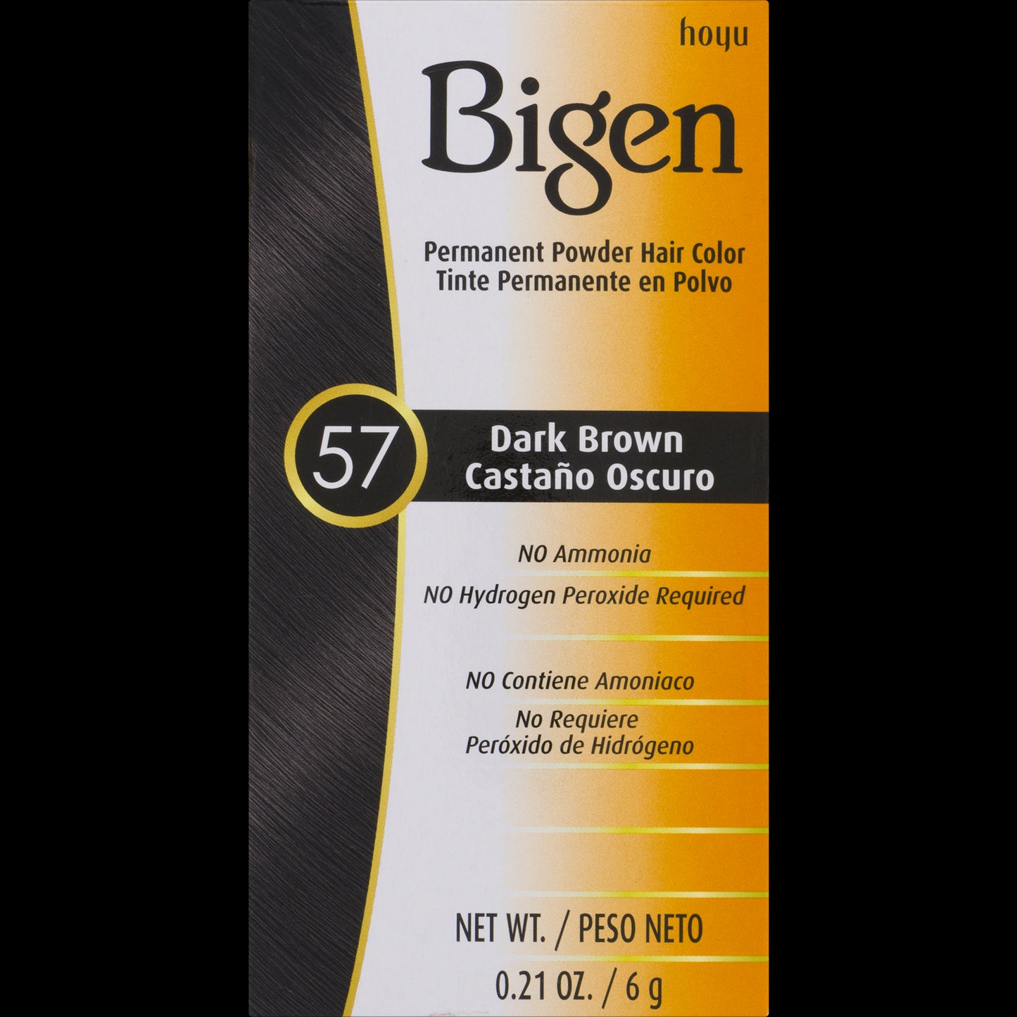Bigen Permanent Powder Hair Color 57 Dark Brown