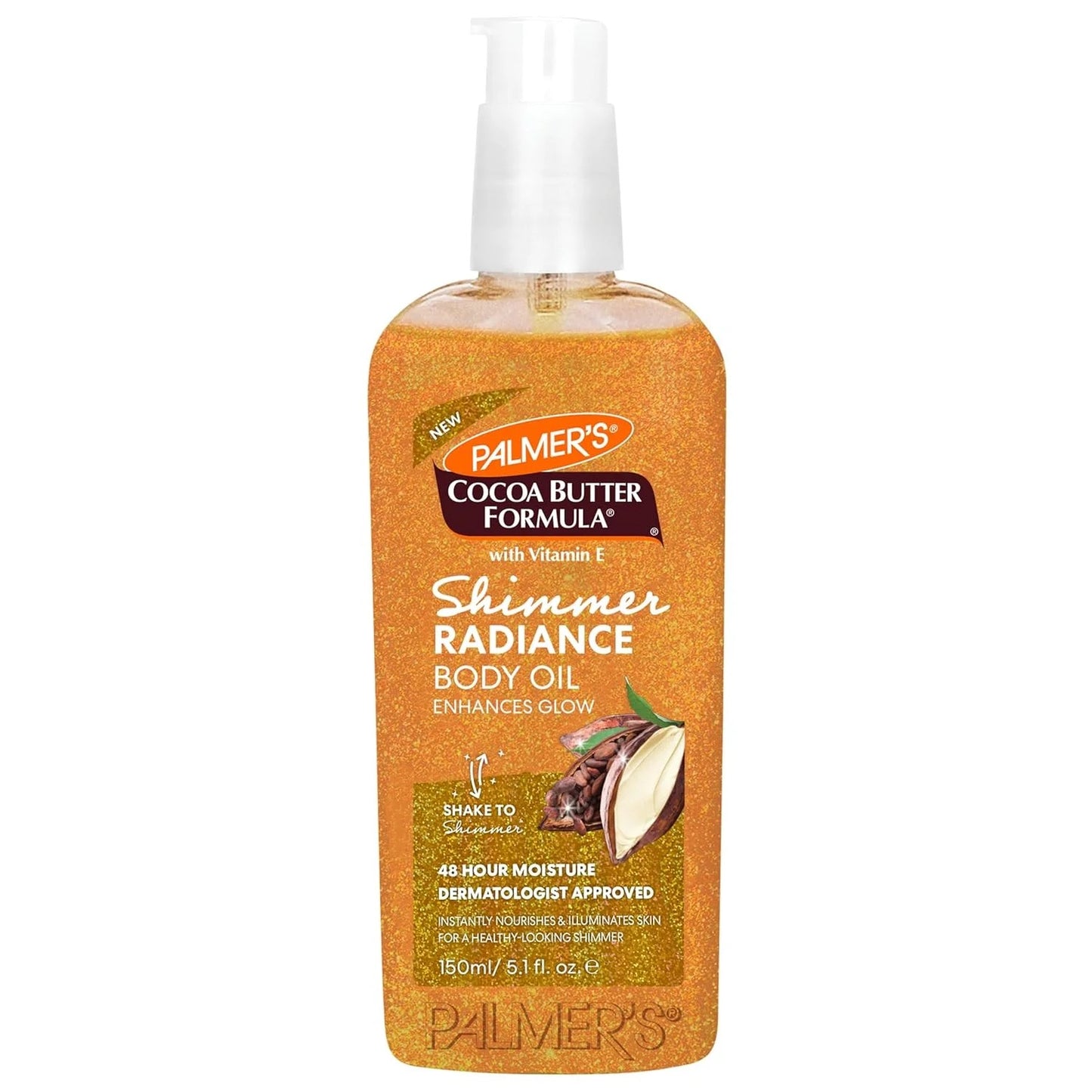 Palmer's Cocoa Butter Shimmer Radiance Oil 5.1 Oz Pack of 1