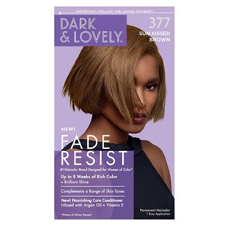 Dark And Lovely Fade Resist Hair Color, Sun Kissed Brown 377