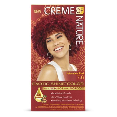 Creme Of Nature Exotic Shine Colour Intensive Red 7.6, 1 Application
