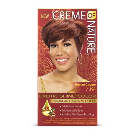 Creme Of Nature Exotic Shine Colour Bronze Copper 7.64