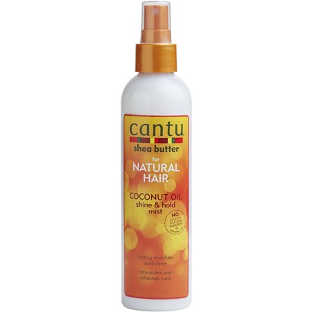 Cantu Coconut Oil Shine & Hold Mist, 237 ml