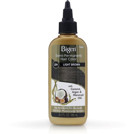 Bigen Semi-Permanent Haircolor Light Brown 3 Oz (88ml)