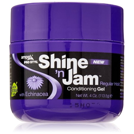 AmPro Shine-N-Jam Regular Hold Gel, Large 8 Oz