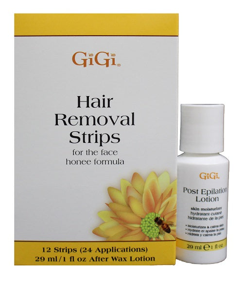 GIGI Hair Removal Strips for Face, 1 fl oz