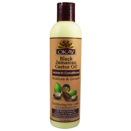 Okay Black Jamaican Castor Oil Leave-In Conditioner 8 Oz