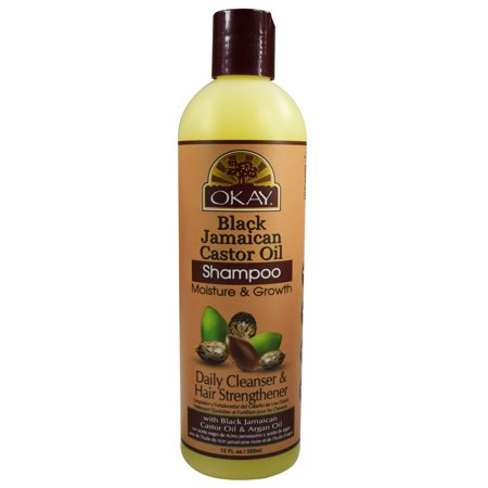 Okay Black Jamaican Castor Oil Shampoo 12 fl oz