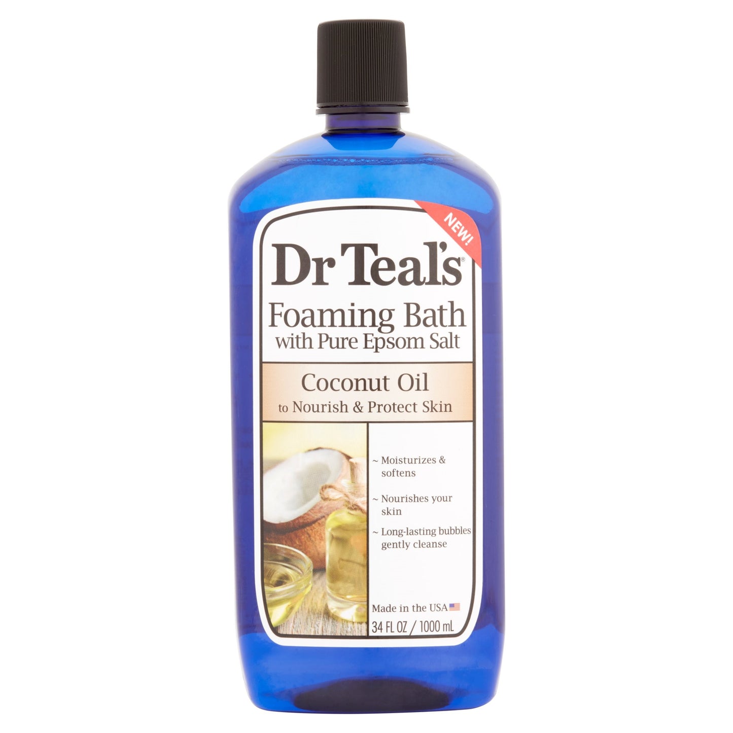 Dr Teal's Coconut Oil Foaming Bath 34 fl oz