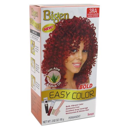 Bigen Intense Auburn Permanent Hair Color Kit with Aloe