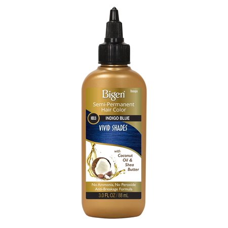 Bigen Semi-Permanent Haircolor Indigo Blue 3 Oz