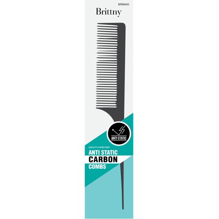 Anti Static Carbon Rat Tail Comb by Brittny