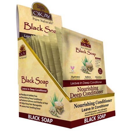 OKAY Black Soap Deep Conditioner Nourishing 1.25 Oz