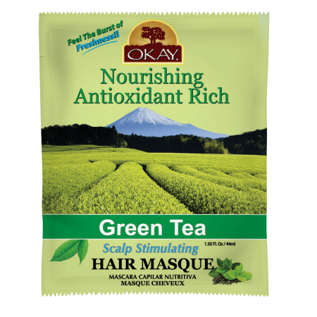 OKAY Green Tea Hair Masque Antioxidant Rich 1.5 Oz