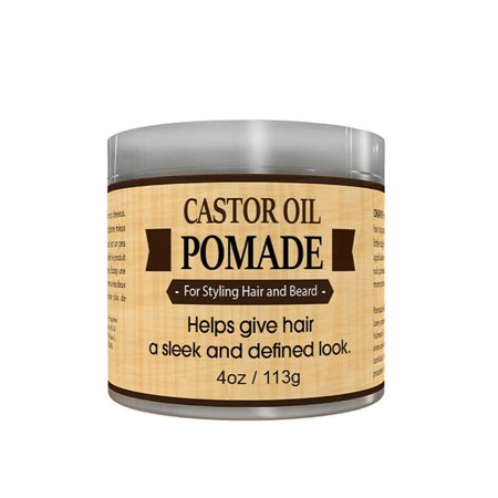 Okay Pure Naturals Castor Oil Pomade 4 Oz - Hair & Beard Styling