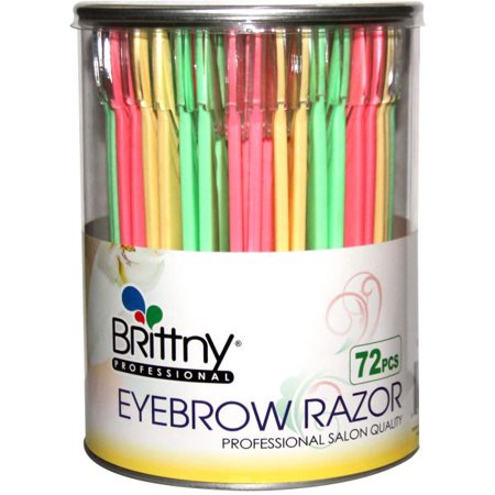 Brittny Eyebrow Razor Tinkle Jar
