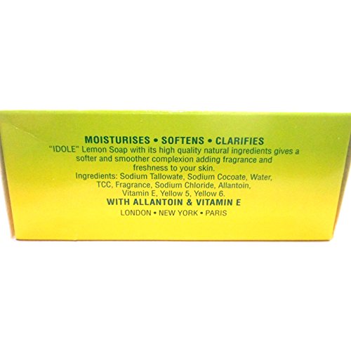 Idole Extra Lemon Soap, 10.5 Oz / 300g