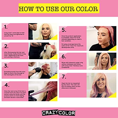 Crazy Color Hair Dye 5.07 Fl Oz - Vegan, Cruelty-Free