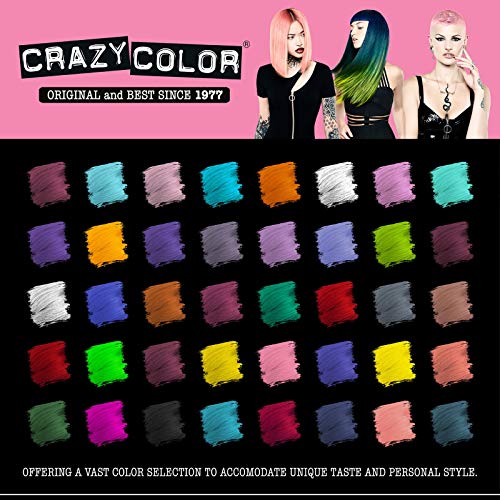 Crazy Color Hair Dye 5.07 Fl Oz - Vegan, Cruelty-Free