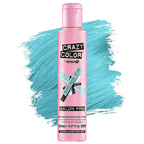 Crazy Color Salon Pro Hair Color 5.1 oz - Bubblegum Blue