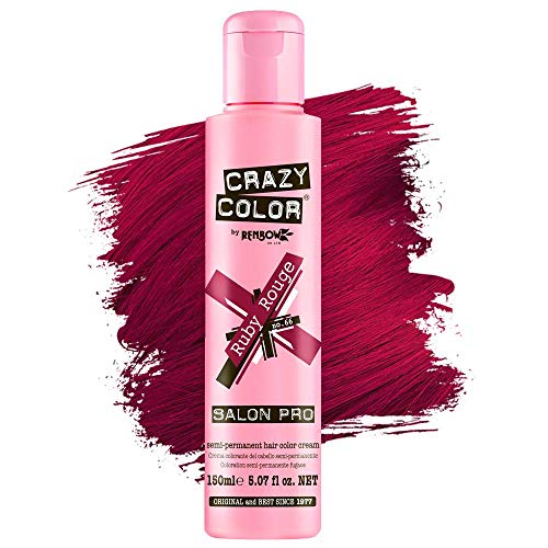 Crazy Color Salon Pro Ruby Rouge Semi Permanent 5.07 Oz