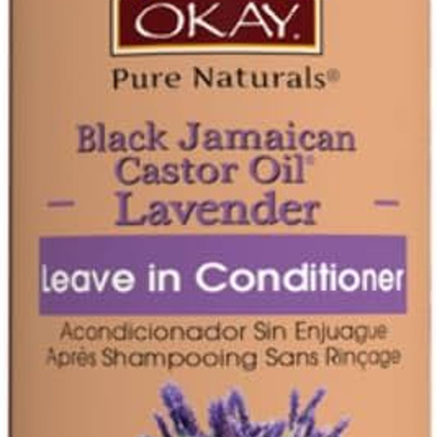 Okay Black Jamaican Castor Oil Leave-In Conditioner 8 Oz
