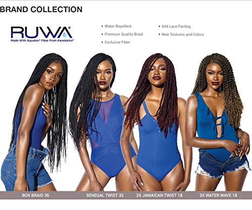 Sensationnel Braids Ruwa Water Wave 18" Braid Crochet Hair