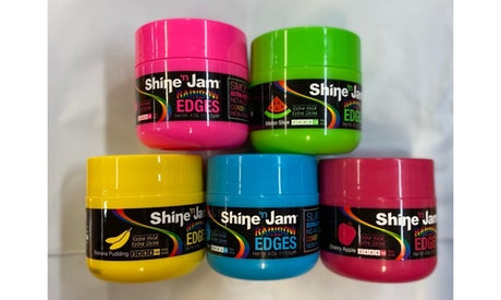 Shine N Jam Rainbow Edges, Melon Slice 4 Oz