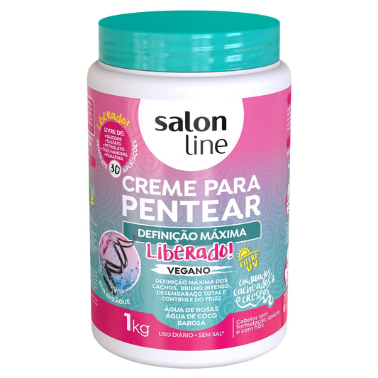 Salon Line Creme De Pentear Definição Máxima 1kg