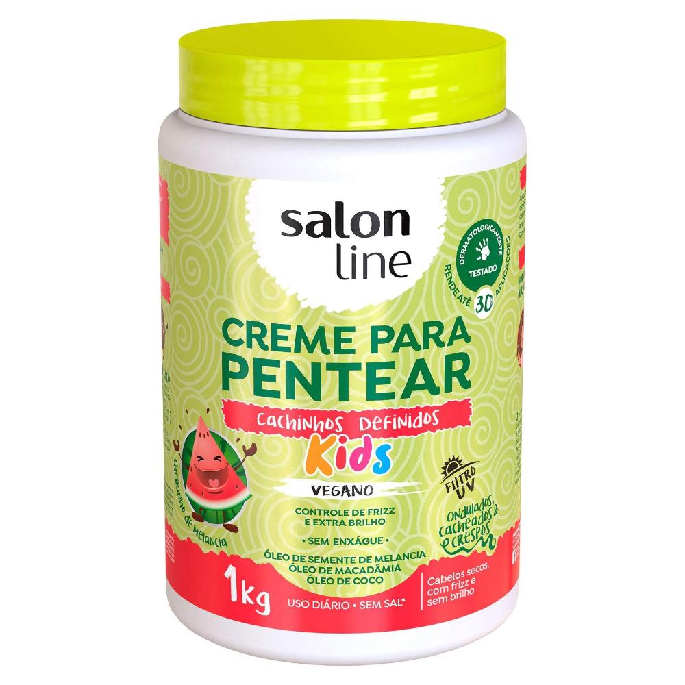 Salon Line Kids Cachinhos Definidos Vegano Creme 1kg
