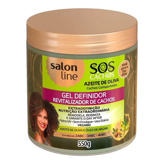 Salon Line S.O.S Cachos Revitalizing Gel 550g