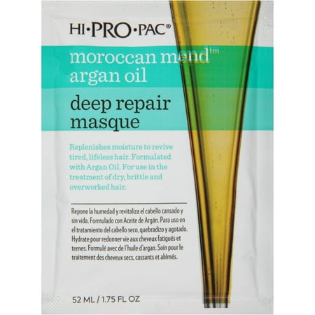 Hi Pro Pac Moroccan Mend Argan Oil Hair Masque 1.75 Fl Oz
