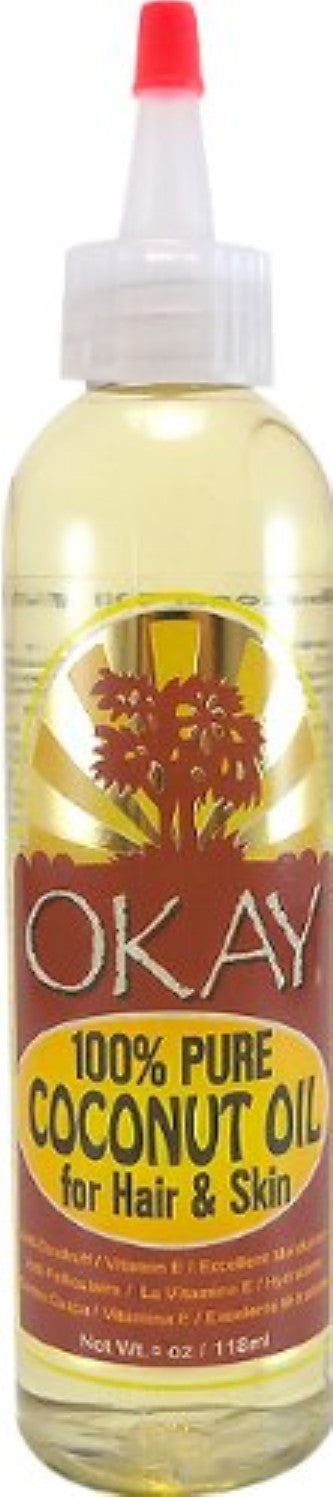 Okay Coconut Oil for Hair and Skin, 177 mL