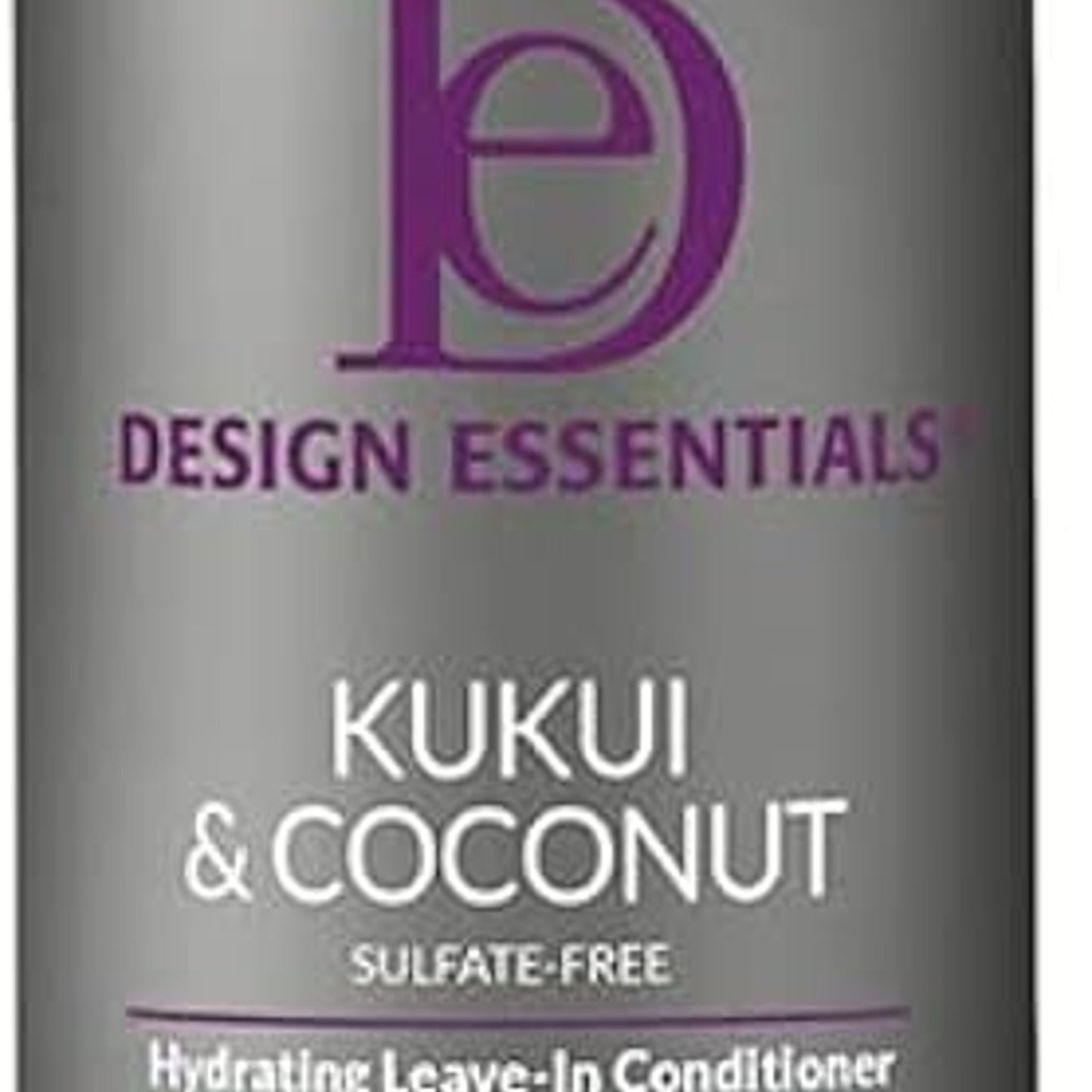 Design Essentials Kukui & Coconut Hydrating Leave-in Conditioner 12oz