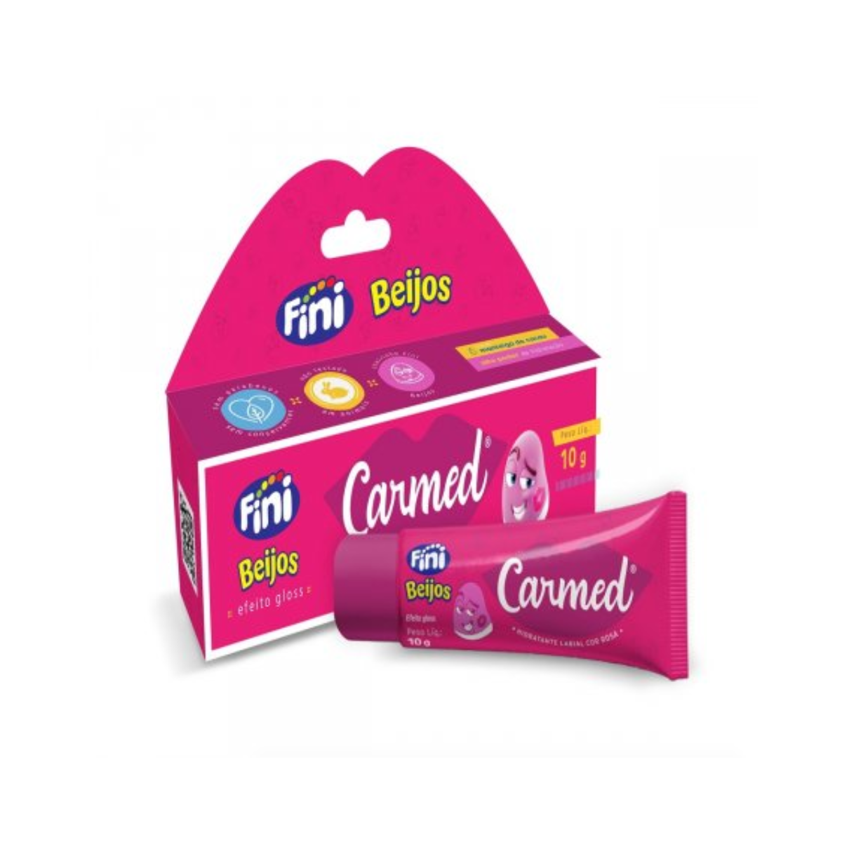 Carmed Hidratante Labial Fini Beijos 10g