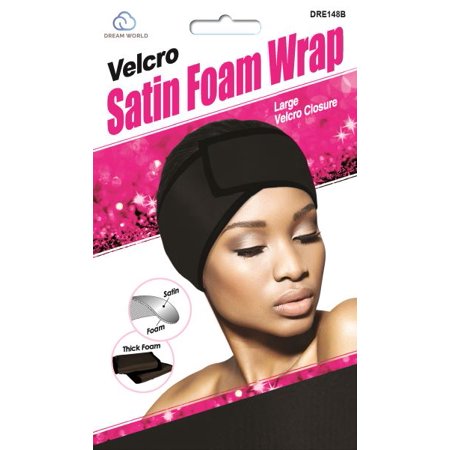 Dream Women Satin Foam Wrap with Velcro Closure