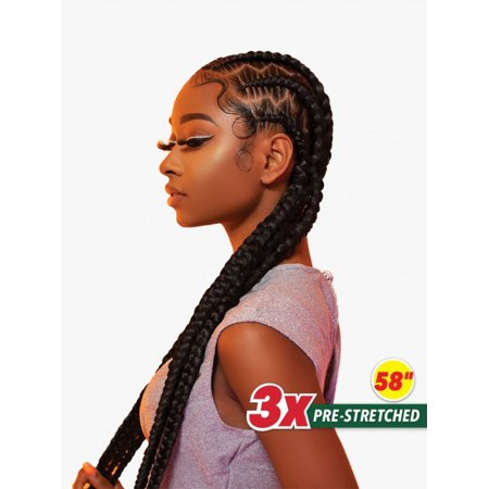 Hair Zone Inc. Sensationnel X-Pression Synthetic Braid 58 Inch T1B/BG
