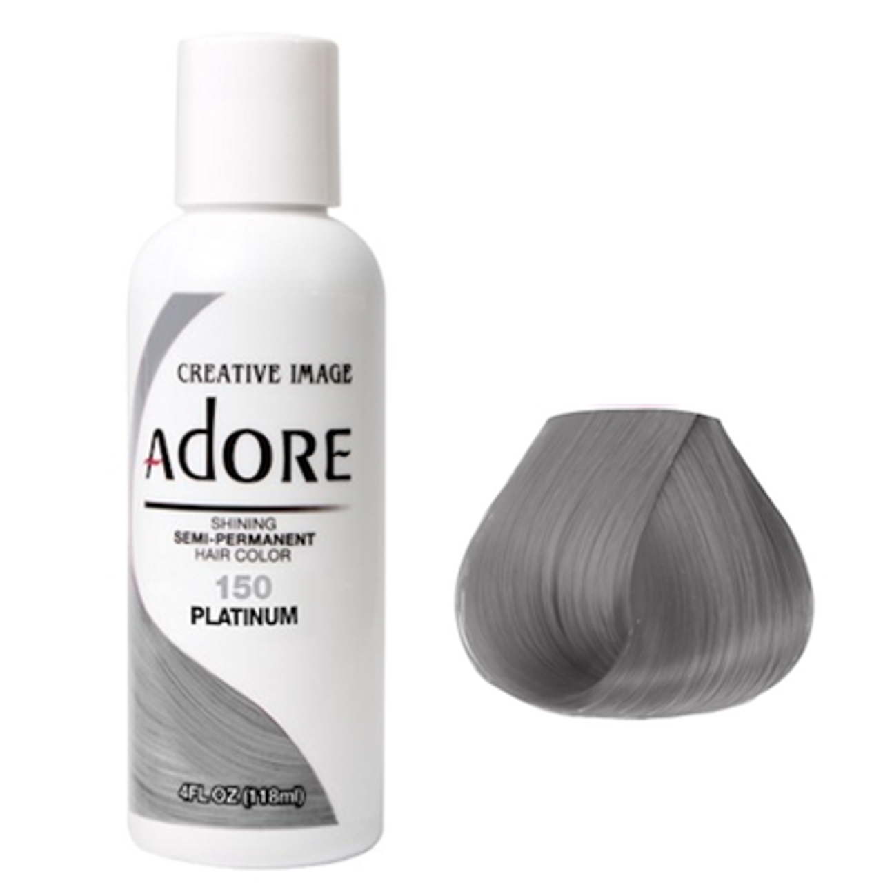 Adore Semi Permanent Hair Color 150 Platinum