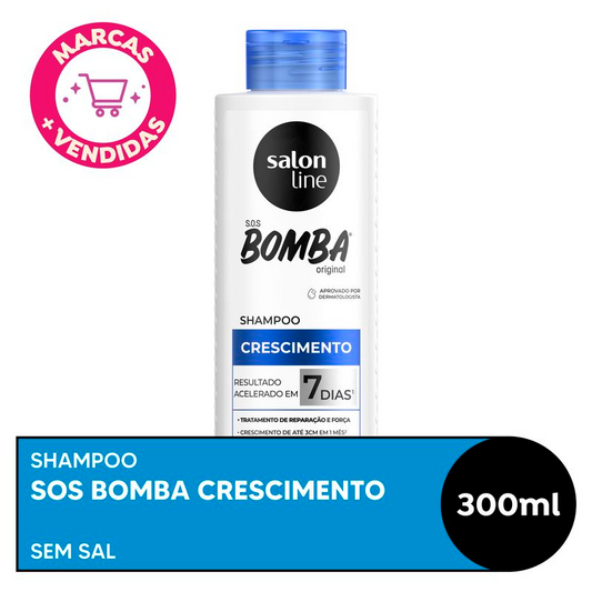 Salon Line S.O.S Bomba Original Crescimento Shampoo 300ml