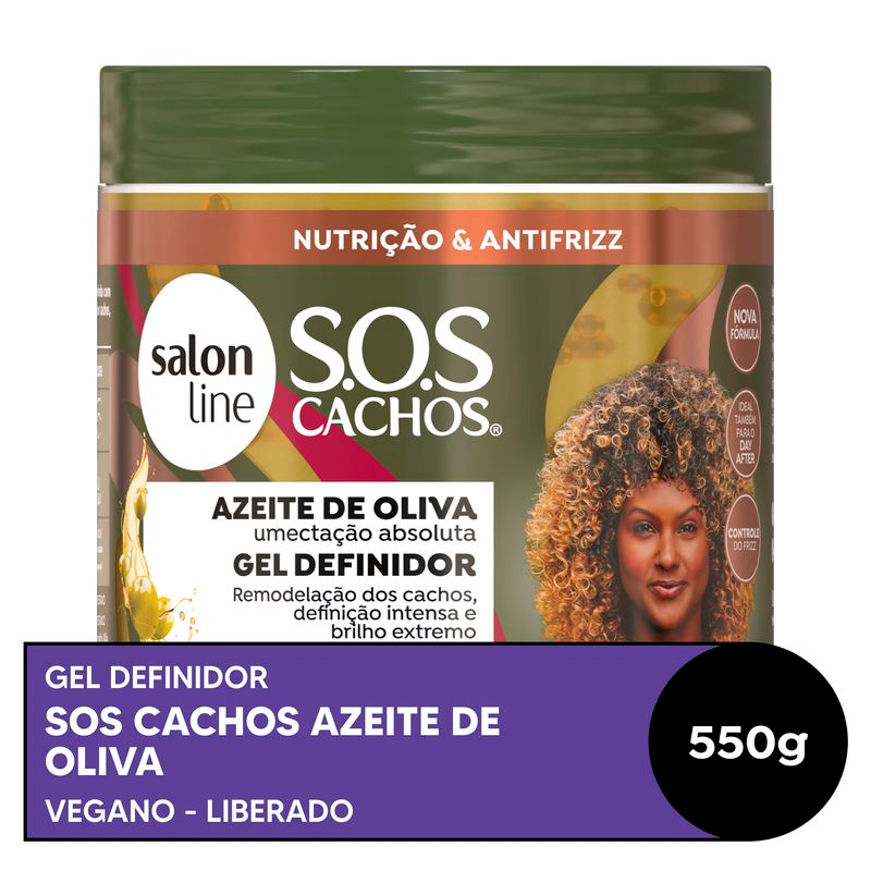Salon Line S.O.S Cachos Revitalizing Gel 550g
