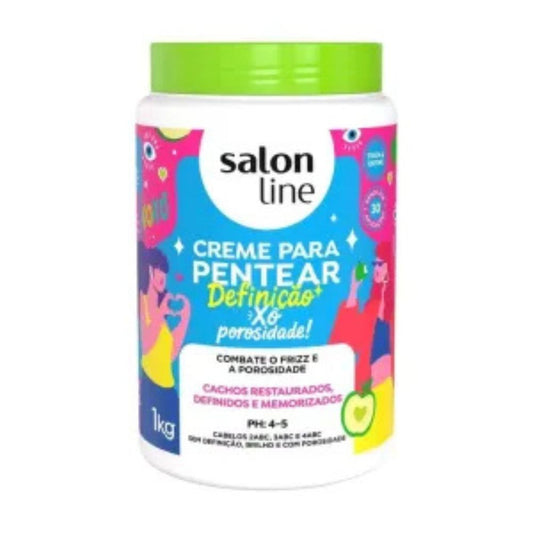 Salon Line Creme Para Pentear Definição Xô Porosidade! - 1kg