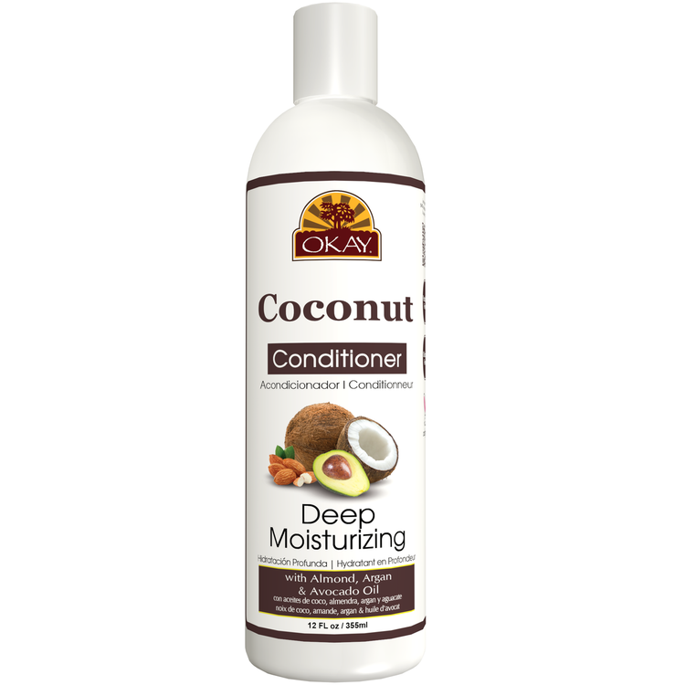 Okay Pure Naturals Coconut Conditioner, 355 mL