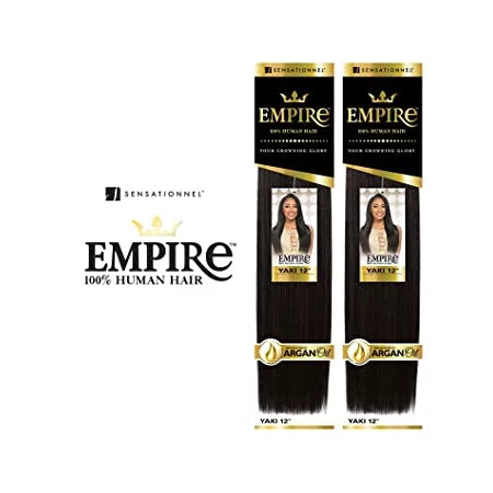 Sensationnel Empire Yaki 12" Weave Hair - Jet Black