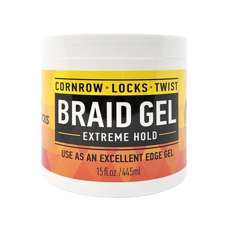 AllDay Locks Braid Gel Extreme Hold, 15 Oz