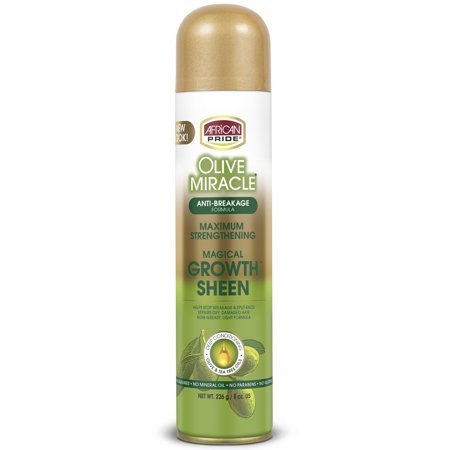 African Pride Miracle Sheen Oil Sheen 8oz