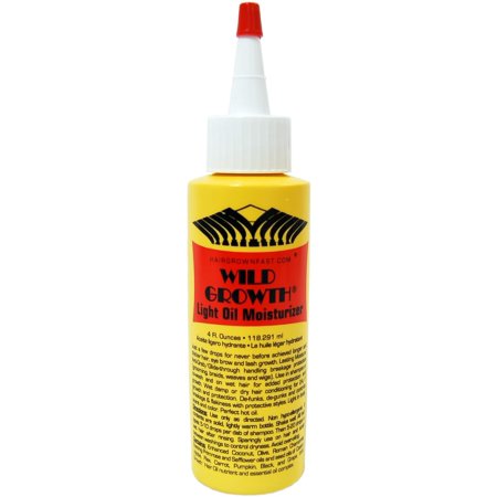 Wild Growth Light Oil Moisturizer, 4 oz